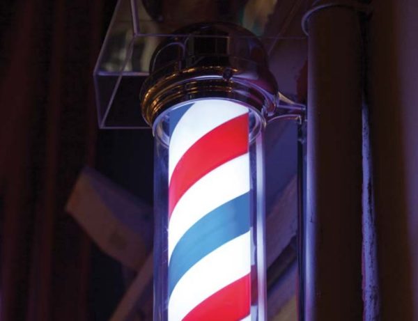 💈 PIRULO BARBERO AZUL · ROJO · BLANCO – Estilo Clásico que Nunca Pasa de Moda - Imagen 2