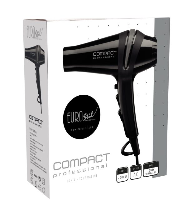 💨 Secador Compact II Iónico Turmalina – Potencia, control y tecnología en tus manos - Imagen 2
