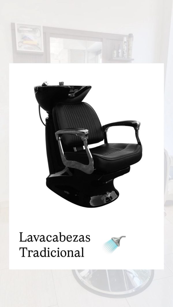 🛁 Lavacabezas Tradicional – Estilo vintage, comodidad total - Imagen 2